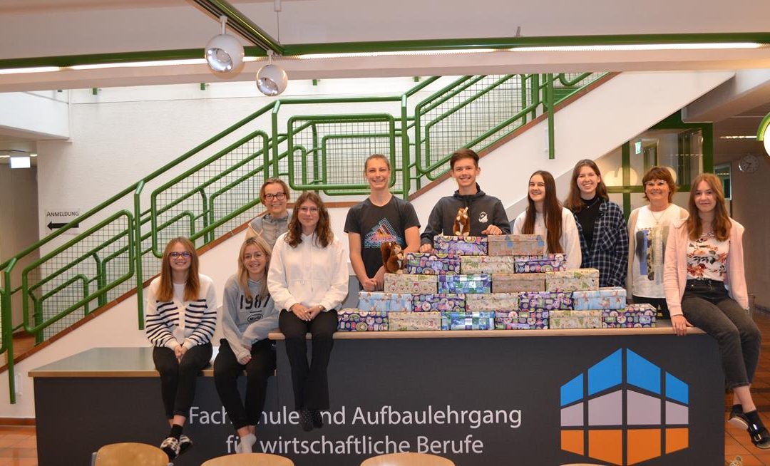 Weihnachten im Schuhkarton